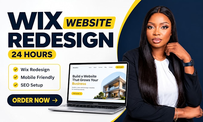 design wix website, redesign wix website, wix website redesign, wix website