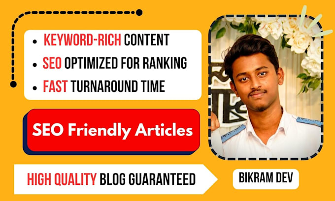 write SEO friendly blog posts and articles