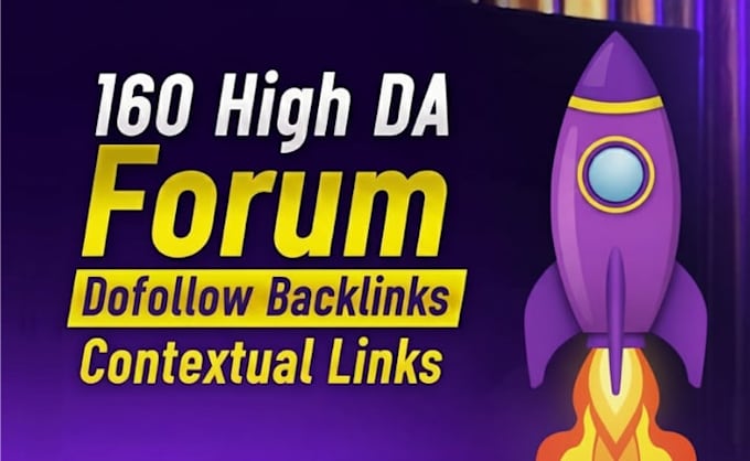 create premium forum backlinks high pa da tf cf