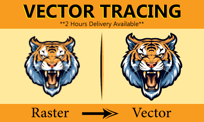 Do vector tracing image, redraw, convert raster to vector in just 2 ...