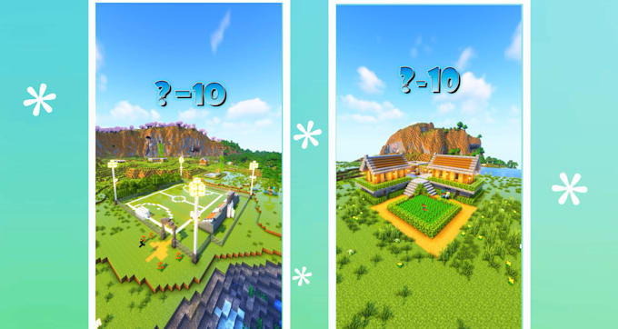 make minecraft builds in 4k quality
