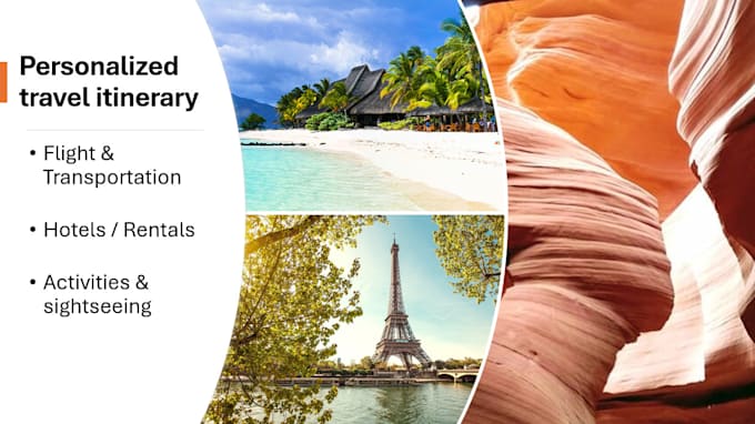 research and plan your personalized vacation
