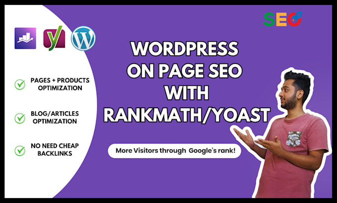 do rank math onpage SEO to boost wordpress products score