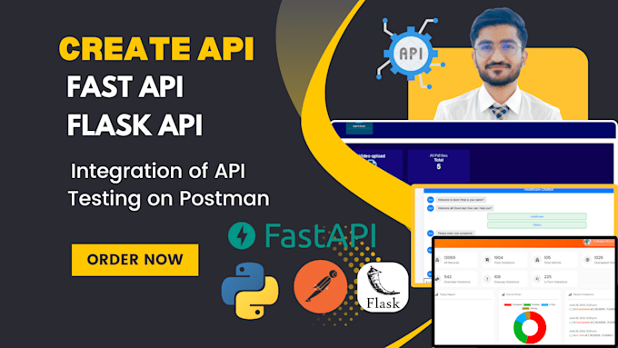 Create python flask api, fast api and rest api by Logoexpertzz | Fiverr
