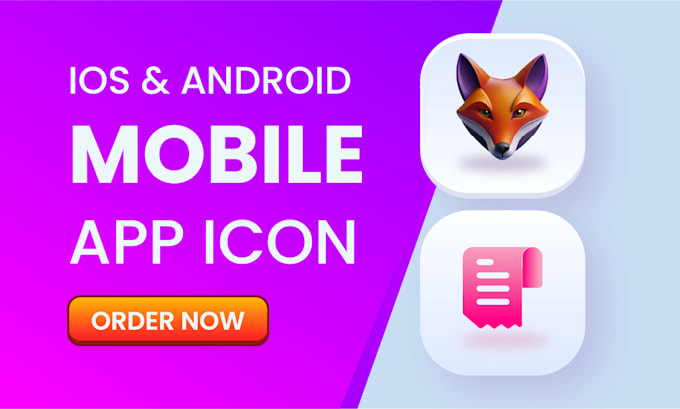 design a modern app icon logo for you
