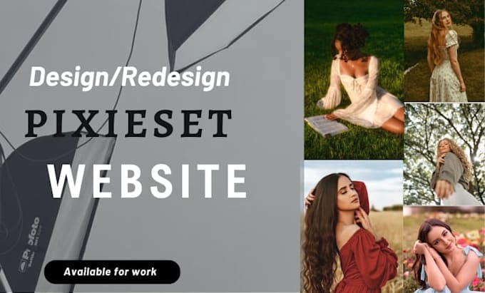 build photography website, redesign pixieset website design, fix pixieset seo