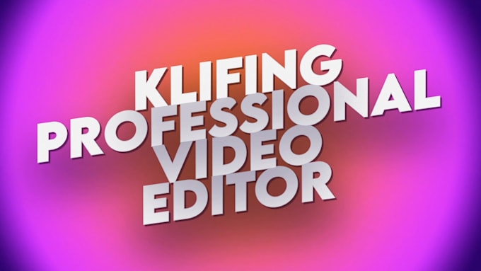 edit videos and videos for social networks