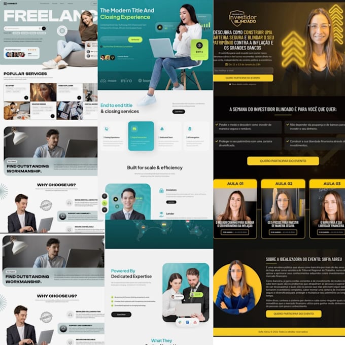 create a custom website