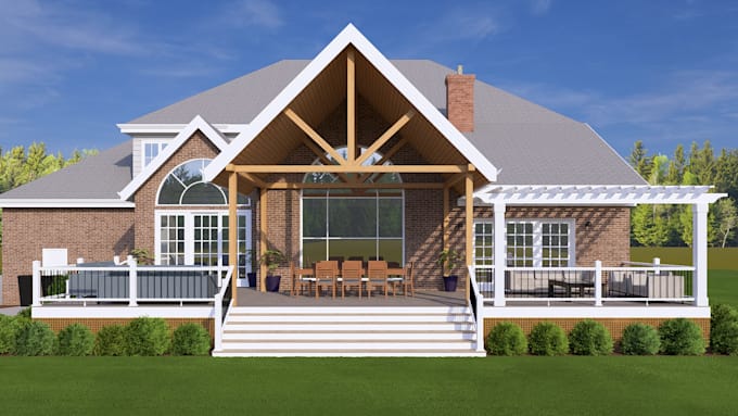 design your deck, screened porch, and outdoor wood structure