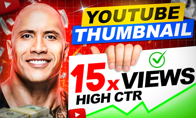 Design creative custom and unique thumbnails for your videos by Umarr ...