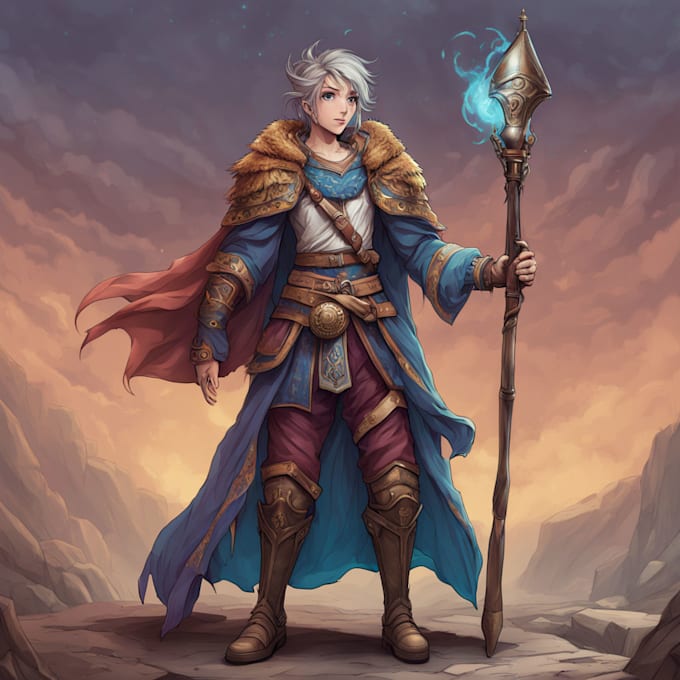 draw any fantasy character that you want