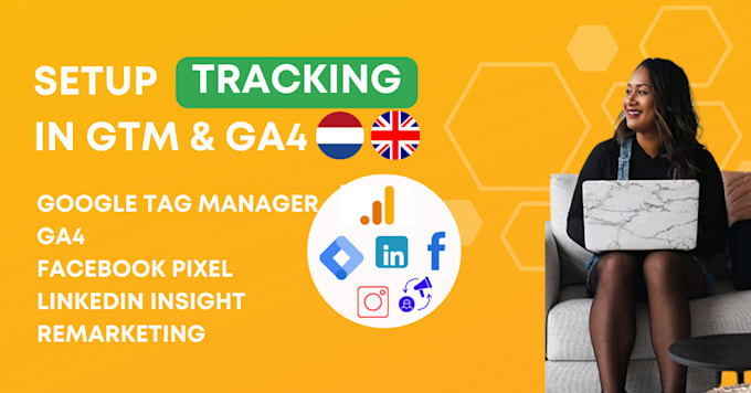 setup google tag manager and analytics for you ga4