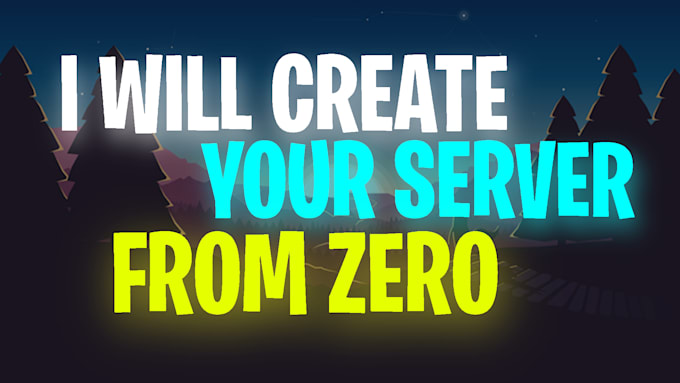 make your professional minecraft server from 0