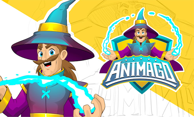 design a corporate mascot and full advertising marketing kit