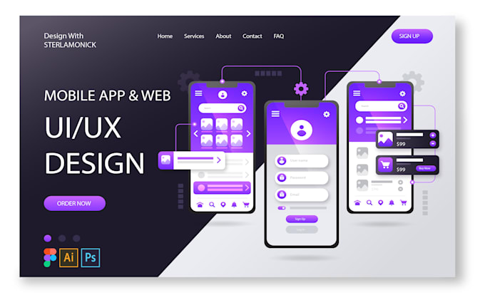 design intuitive mobile app UI UX prototypes
