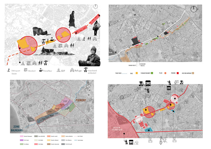 make architecture site analysis, mapping and site plan