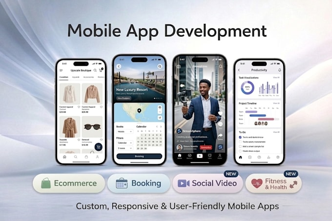 design and develop mobile app