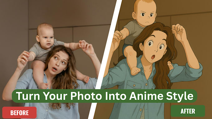 transform any kind of pictures into anime style