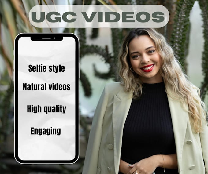 create advertisement style engaging ugc video