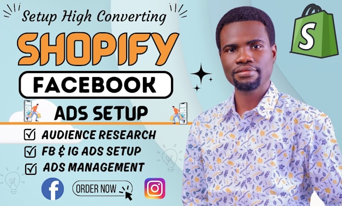 run high converting shopify facebook ads, instagram ads to boost shopify sales