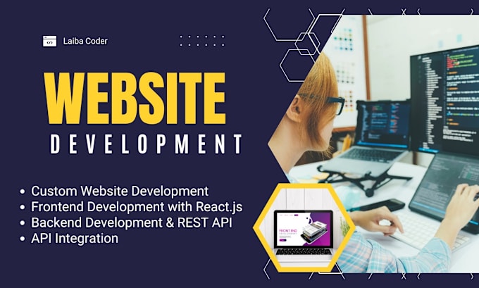 Develop websites as a full stack developer by Laibacoder123 | Fiverr