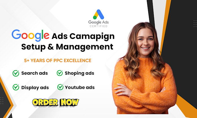 setup and manage your google ads adwords PPC campaign