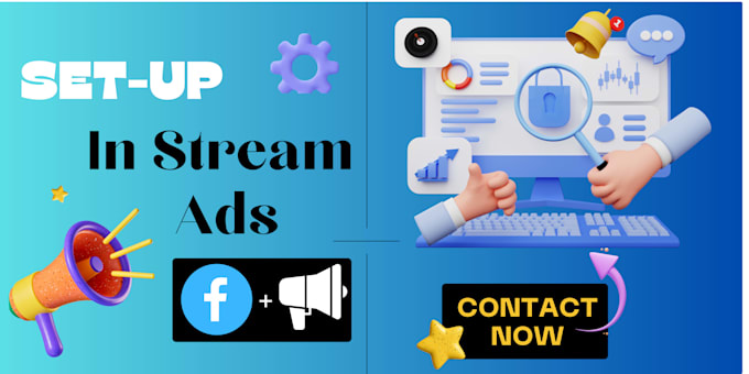 setup in stream ads