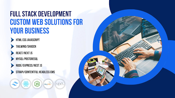 do full stack web development solutions for your business