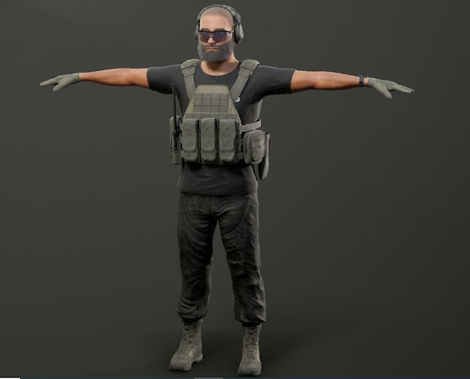 3d modeling, stylized 3d character model retarget for ue4 5, 3d skinning,texture