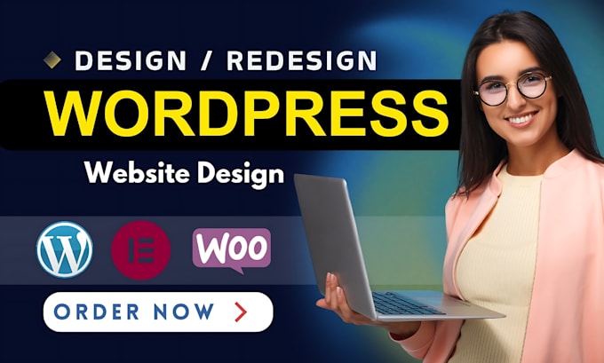 design clean and responsive wordpress website