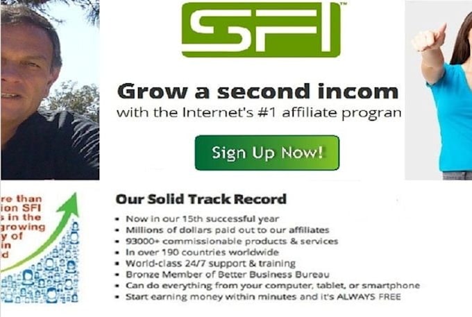 30 affiliate SFI sign ups
