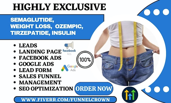 generate fresh weight loss leads build fda semaglutide compliant peptide website