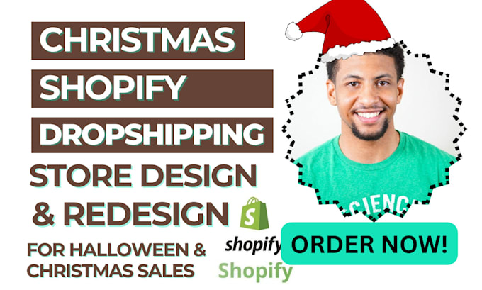 design, redesign your shopify store for christmas sales