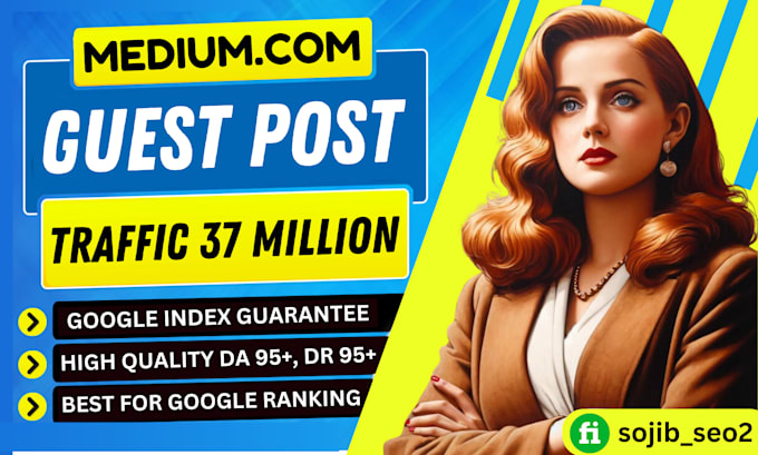 write and publish your article on medium,com with google index guarantee