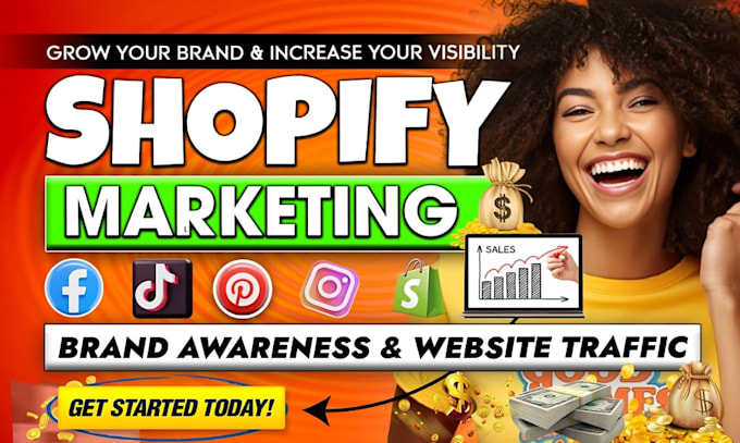 promote shopify store, manage shopify marketing to boost shopify store sales