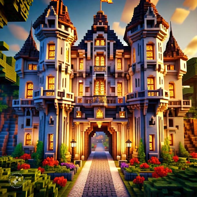 build anything for you in minecraft bedrock or java edition
