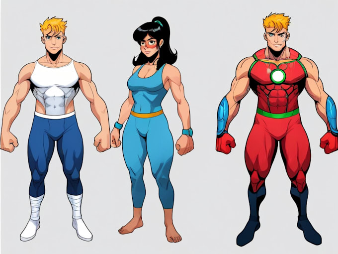make cartoon comic character for you
