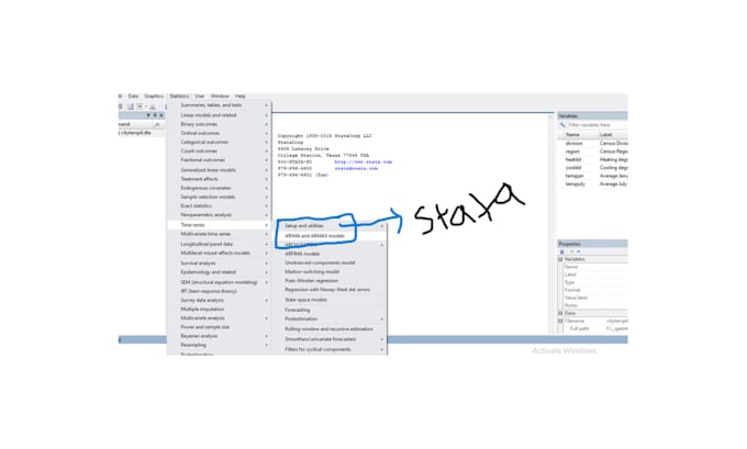 assist in time series analysis, regression, and forecasting