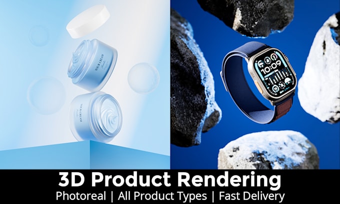 do 3d product modeling and realistic 3d rendering for amazon