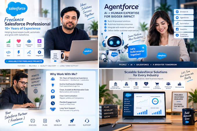 do crm configuration, salesforce admin and development