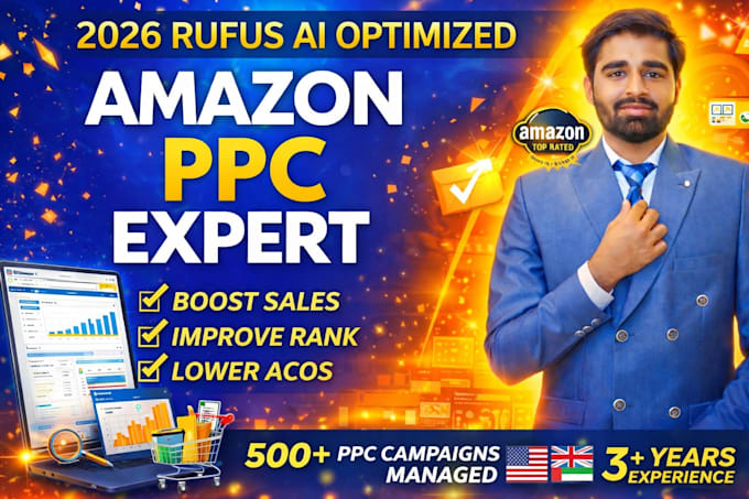 setup, manage and optimise amazon PPC campaigns amazon fba ppc ads campaign