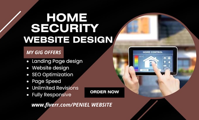 Design home security home care leads cctv cyber security fire alarm ...