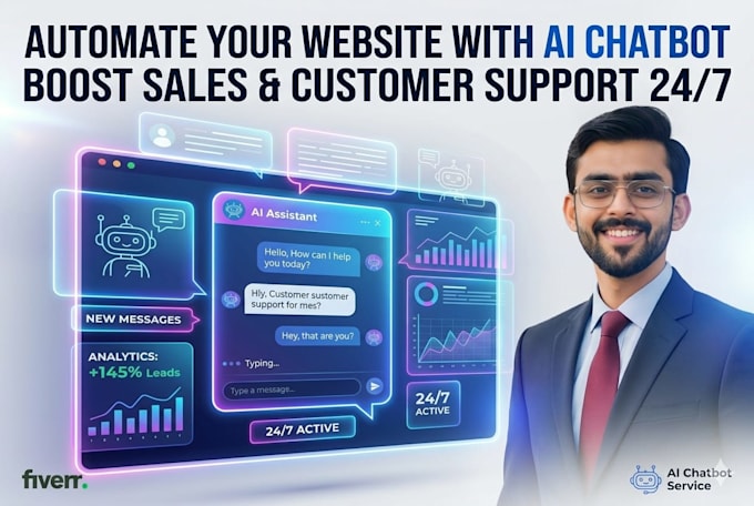create ai chatbot for business automation and customer support