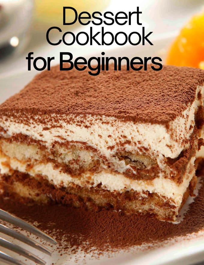 design 10 recipes dessert cookbook