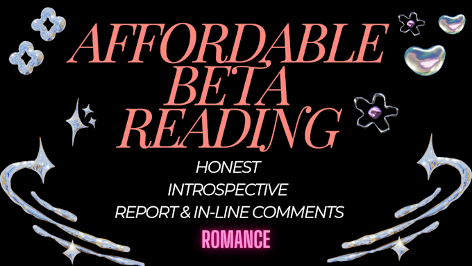beta read your manuscript and give a detailed report