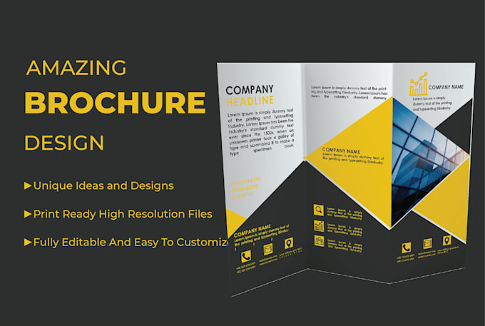 make creative restaurant menu, food menu, flyer or brochure