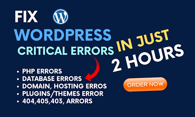 fix wordpress critical error, wordpress issue, error, bug, elementor, 404 error