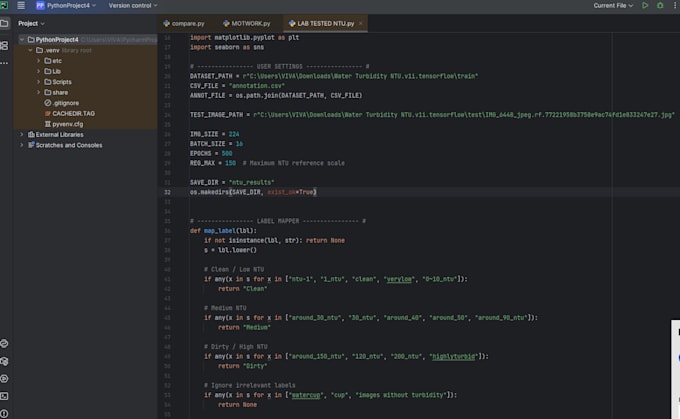 do machine learning and data science projects using python