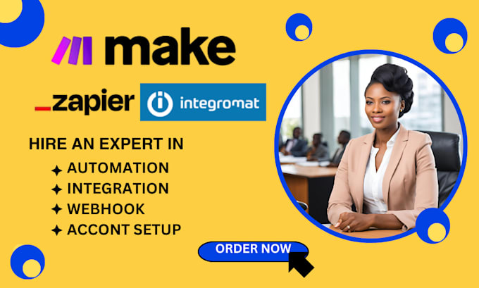 setup make com automation zapier integromat make made com