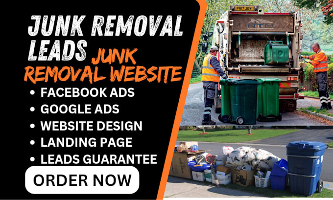 do junk removal leads handyman leads design responsive junk removal website